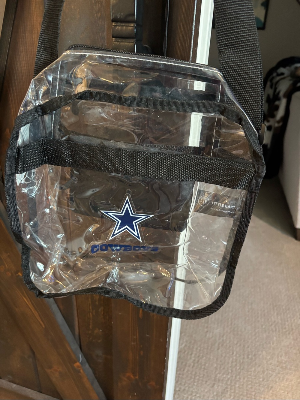 NWT Clear Stadium Bag Shoulder Crossbody Handbag Purse Dallas Cowboys Logo